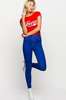 Tally Weijl Women's Skinny Jeans, Blue 