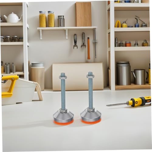 Pied réglable robuste pour nivellement de meuble et machine pivotant