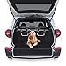 Protection Coffre Voiture Chien, Imperméable Couverture antidérapante pour chien de coffre de voiture avec protection latérale et protection de pare-chocs, 185 x 105 cm & 2 Grandes Poches
