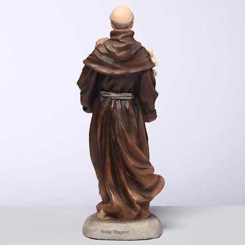 Estatua Saint Anthony con Niño Jesús 6.25 pulg miniatura 3