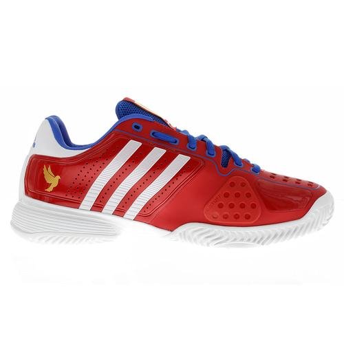Amazon.com: adidas Barricade Novak Pro - Tenis para hombre, Rojo