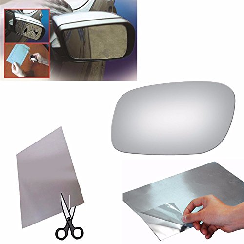 Image of Motorsportandaccessories© DOOR WING MIRROR SMALL FIX CAR VAN UNIVERSAL FIT