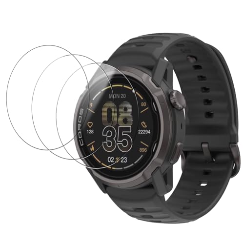 Évitez les rayures sur Coros Apex 4 42mm grâce au verre trempé sans bulles