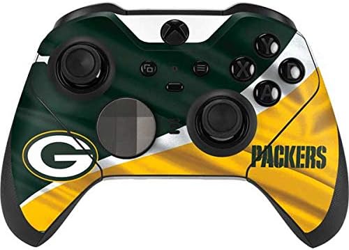 Skinit Decal Gaming Skin Compatible with Xbox Elite Wireless Controller Series 2 - Officially Licensed NFL Green Bay Packers Design
