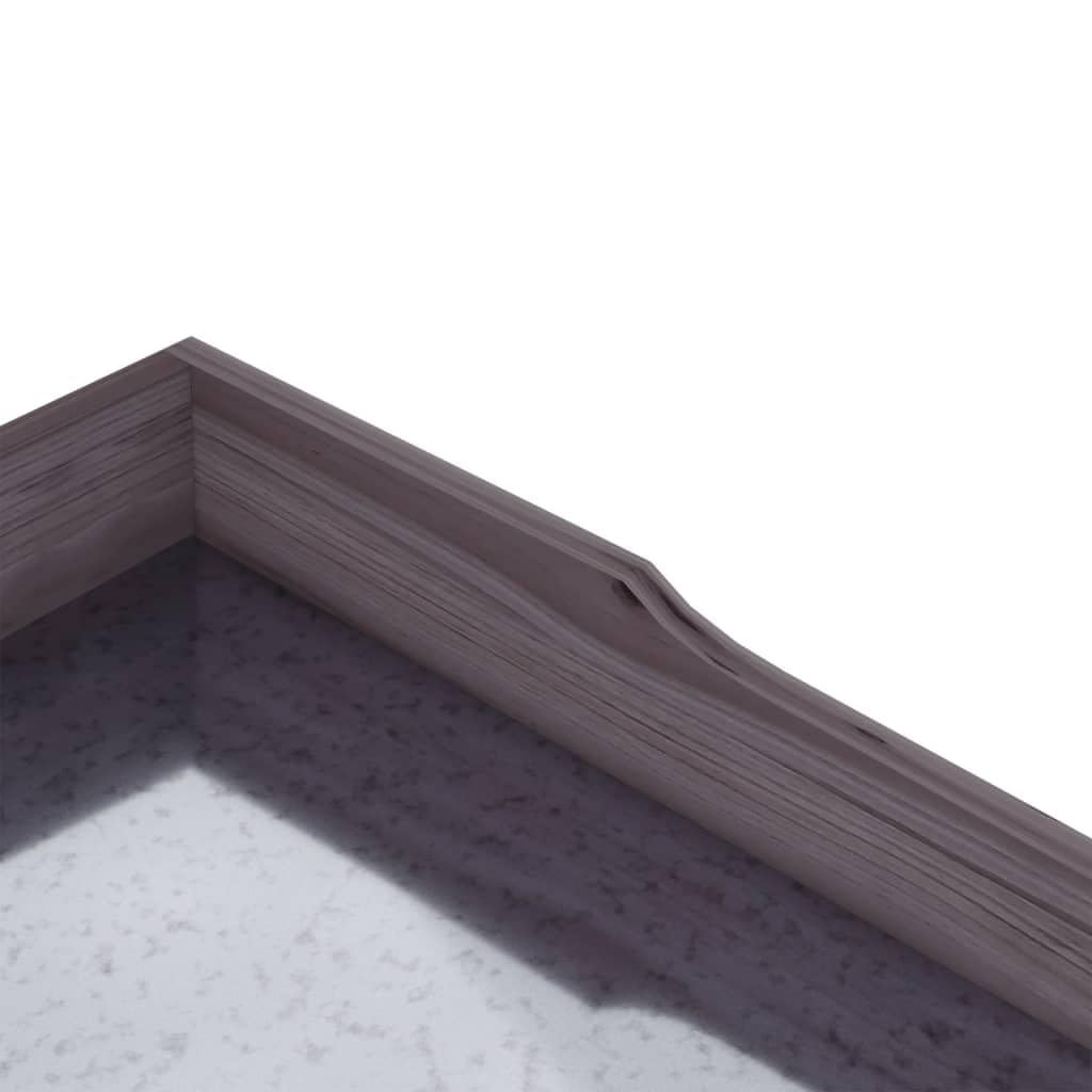 vidaXL Pflanztisch mit Ablagen, Gärtnertisch mit verzinkter Tischplatte, Blumentisch für Terrasse Garten, Gartenarbeitstisch, Grau Massivholz Tanne