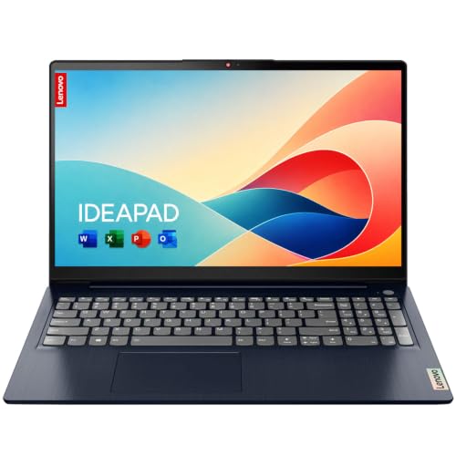 Image of Lenovo IdeaPad Business Slim 3i Laptop Computer, 15.6 inch FHD Display, Intel N150 CPU, 8GB LPDDR5 RAM, 128GB SSD, Lightweight, Long Battery Life, WI-FI 6, Windows 11 with Microsoft 365