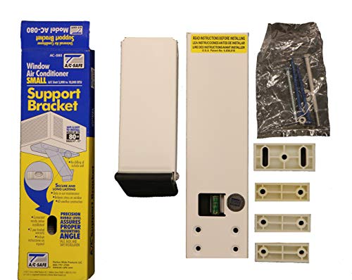 AC Safe AC-080 Universal Light-Duty Air Conditioner Support Bracket, Upto 80 Pounds by AC Safe - Used condition - CA$19.68