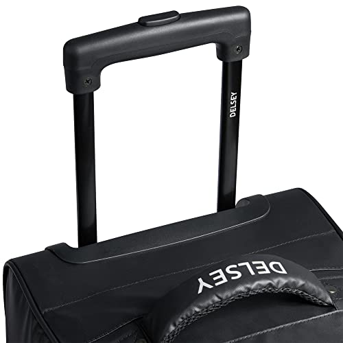 DELSEY Paris Raspail Rolling Wheeled Duffle Bag, Black, 28-Inch