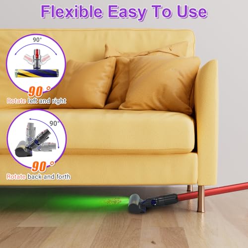 Image of Lemige V15 Fluffy Optic Soft Cleaner Head Replacement for Dyson Vacuum
