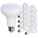 Produktbild 10 x LED Leuchtmittel Reflektor R80 8 Watt = 60 Watt E27 matt warmweiß 2700K flood 120° (R80 8W = 60W, 10 Stück)