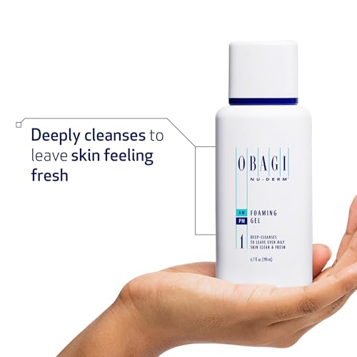 Obagi Nu-Derm Foaming Gel for Face – Hydrating Cleanser With Aloe Vera – Deep-Cleansing Foaming Facial Cleanser – For Normal to Oily Skin Types - Image 3