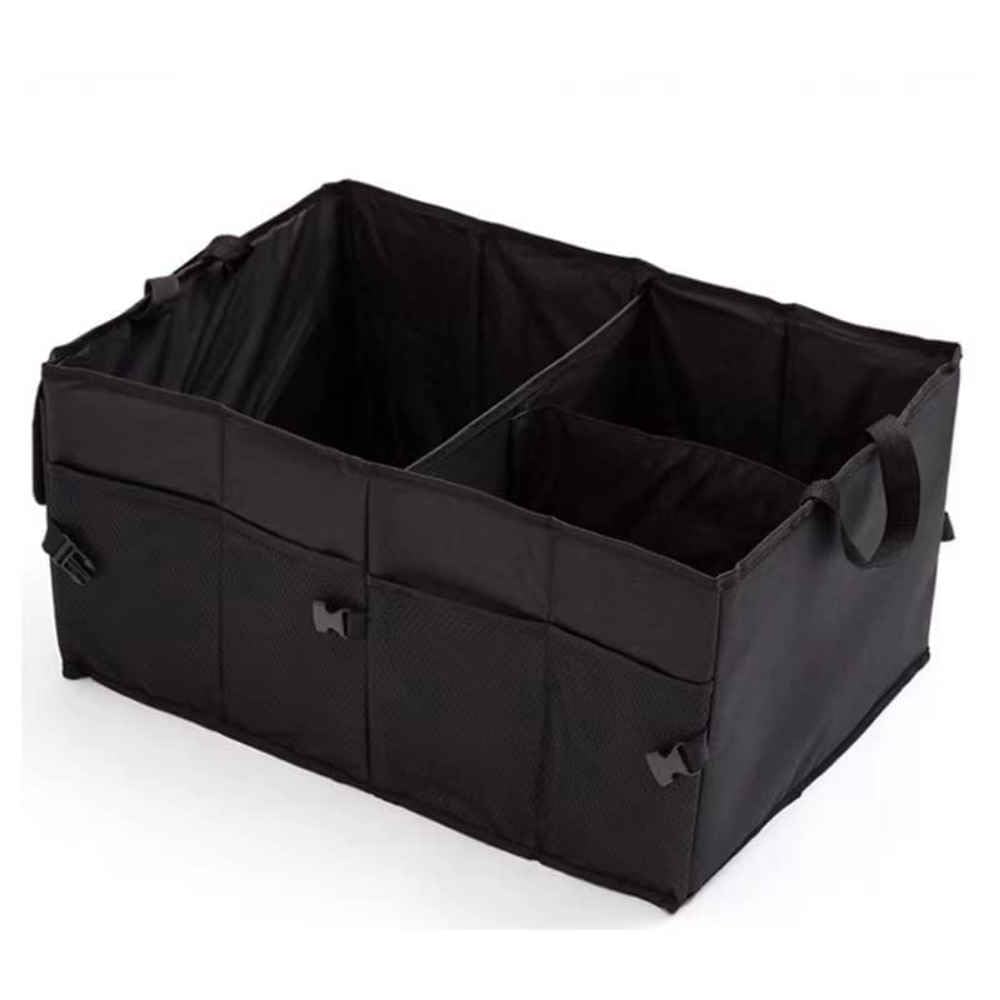 Ravem Cesta organizadora Maletero Coche para Audi Q6 e‑Tron/Q6 Sportback e‑Tron. Bolsa Impermeable multicompartimento para Guardar Accesorios Coche asa, Plegable.