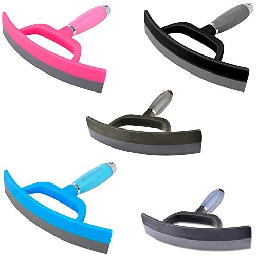 Cuchillo de sudor Waldhausen con mango de cisne para limpiar caballos 5