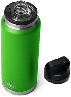 YETI Rambler 36 oz Bottle, Vacuum Insulated, Stainless Steel with Chug Cap, Alpine Yellow
