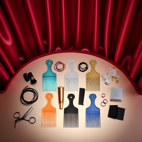 Peine para cabello rizado y barbería, 1 pieza miniatura 2