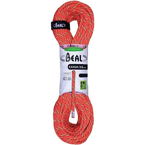 Beal 490028 9.8 Mm X 200 M Karma Rope Orange Clay #TOP27