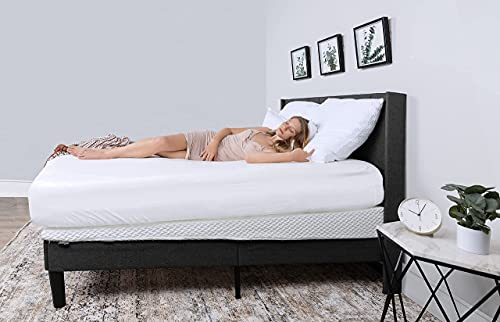 Milliard Bed Wedge Mattress Topper With Memory Foam Top, Incline Mattress Elevator Base, 7.5 Inch With Washable Cover (Queen) #TOP2