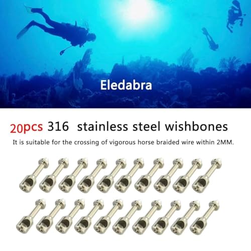 20 bandas de pesca submarina wishbone accesorio de buceo para fusiles 4