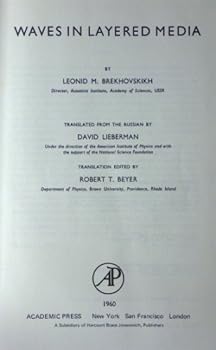 Hardcover Waves in Layered Media Book
