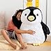 Vermont Teddy Bear Giant Penguin Stuffed Animal | 28 Inch Penguin Plush Toy from Giant Cuddle Collection | Fluffy Collectible Plushies for Kids and Adults | Crafted in The USA