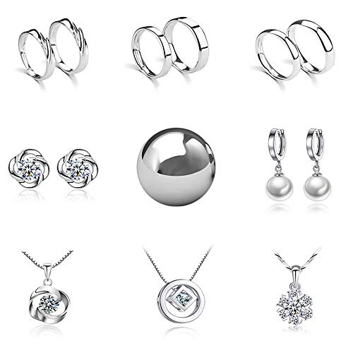 16 Pieces Coin Ring Making Forging Balls, SourceTon Stainless Steel Balls Assortment of 3/4 Inch, 5/8 Inch, 9/16 Inch, 1/2 Inch, 7/16 Inch, 3/8 Inch, 5/16 Inch and 1/4 Inch - Thumbnail 5
