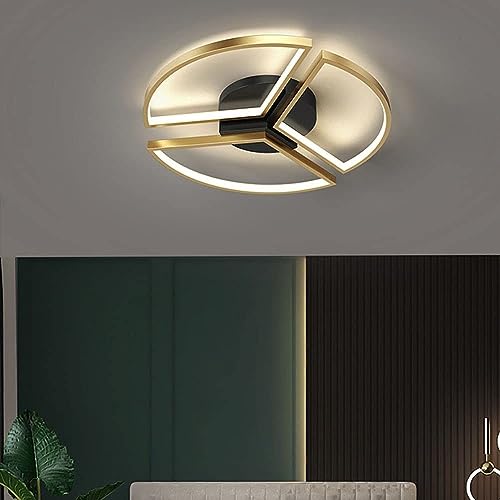 Plafonnier LED télécommande éclairage dimmable chambre et salon abat-jour acrylique - 3