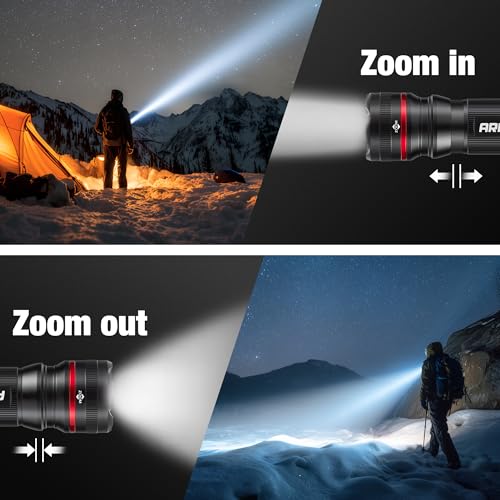 Arrow LED Flashlight 500 Lumens Zoomable,High-Low-Strobe Modes by Arrow Fastener - Used condition - Image 6