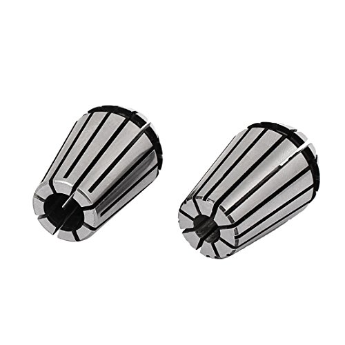 uxcell a16061300ux0351 ER20 1 4-inch 1 8-inch Clamping Dia 65 Manganese Steel Spring Collet Set 2 in 1