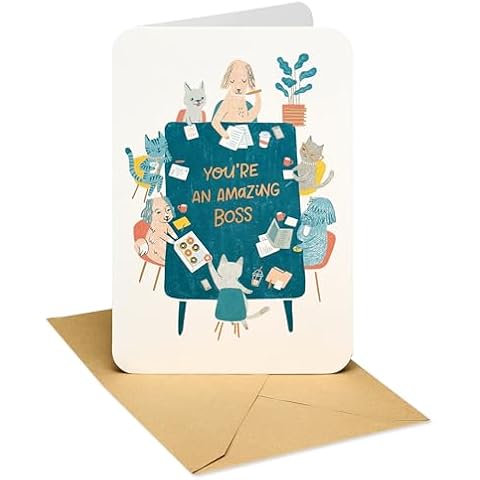 American Greetings Thank You Card for Boss Cover