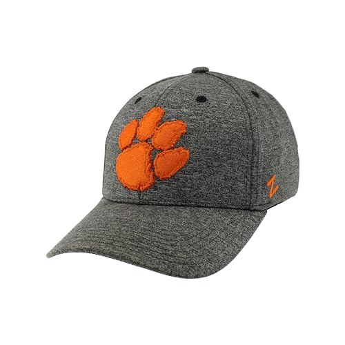 Clemson Tigers NCAA Officially Licensed Hat Somber Fog, Large