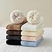 HUBGFEQ 2 Pairs Women Socks Wool Winter Warm Snow Markron Color Thick Plush Hairy Soft Postpartum Stockings-4A-White