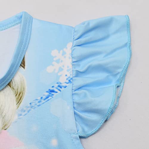 Little Girls Princess Pajamas Nightwear Girls Cartoon Printed Nightgown Nightdress4