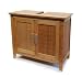 Produktbild osoltus Bambus Bali Waschtischunterschrank Waschbeckenunterschrank fürs Badezimmer braun 66,5x60x30 cm