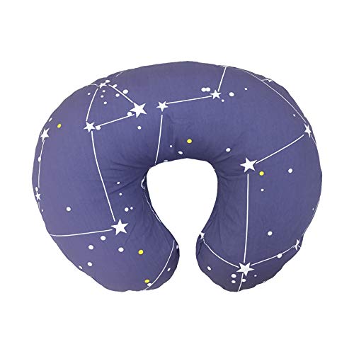 Image of Miracle Baby Baby Nursing Pillow Slipcover, Designed or LAT 20"x16" Nursing Breastfeeding Pillows (Blue Constellation)