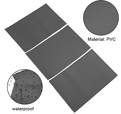 Garsent Multi Funktions Reparatur Patches, 3 Stücke Schlauchboot Reparatur PVC Flicken Reparatur Patches für Inflatabel Raft, Schwimmbad Spielzeug, für schlauchboot,Kajak, Wasseerspielzeug