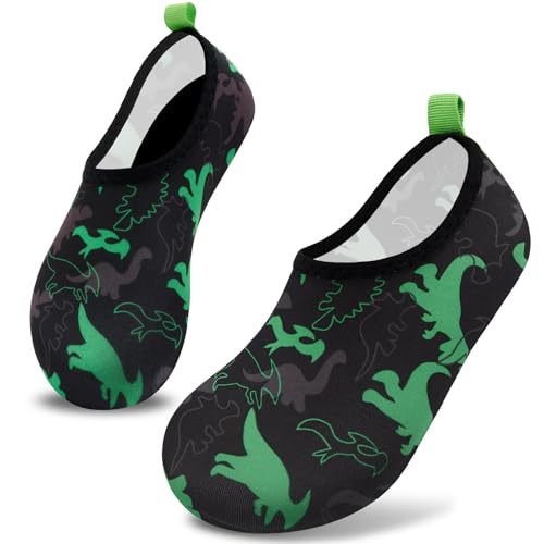 Image of VIFUUR Kids Water Shoes Girls Boys Quick Dry Aqua Socks for Beach Swim Outdoor Sports