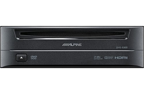 Alpine Electronics DVE-5300 Restyle Add-On DVD/CD Player for Mech-Less X108U Dash System