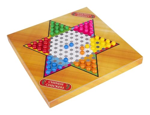 Juego de Mesa Damas Chinas Clásico para 6 Jugadores miniatura 4
