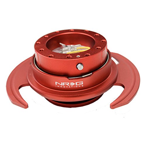 NRG Steering Wheel Quick Release Kit - Red Gen 3 - Part # SRK-650RD
