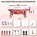 SENTRO Upgraded 48 Needle Knitting Machine, Circle Knit Loom Machine with Row Counter and Hand Crank,Crochet Knitting Loom Machine for Beginners and Seasoned Knitters
