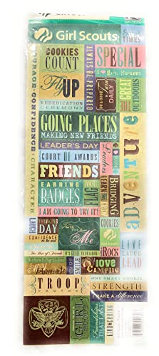 K&COMPANY - Pegatinas con diseño de niña exploradora