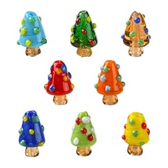 Lampwork Mushroom Beads_40 pcs