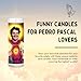 Pedro Pascal Celebrity Prayer Candle - Saint Candles - Votive Candle - 100% Handmade in USA - Celeb Novelty TV Show Movie Gift