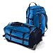 Produktbild Eagle Creek Cargo Hauler Wheeled Duffel 110L - superleichte Reisetasche mit Rucksacktragegurten | Rollen | Abrieb- & Wasserbeständig | 38 x 77 x 34 cm | 110 L | aizome Blue (325)
