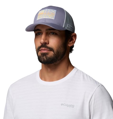 Image of Columbia PFG Fish Flag Mesh Snapback