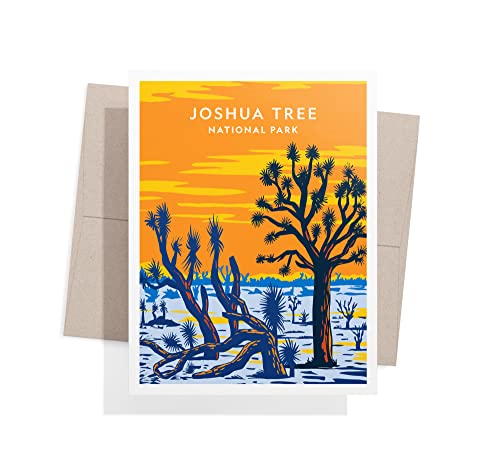 Image of Twigs Paper National Parks Greeting Cards, 12 Assorted Blank Note Cards