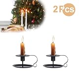 【Decorar el Hogar】Apariencia poco llamativa. Ideal para la cena a la luz de las velas, la sala de estar, la decoración de la cena de acción de gracias, etc., trae tu hogar con un gusto más artístico. Ideal para alféizares, pantallas de mesa y manto, bodas y decoración del hogar. Este candelabro también es un gran regalo de inauguración o de vacaciones.