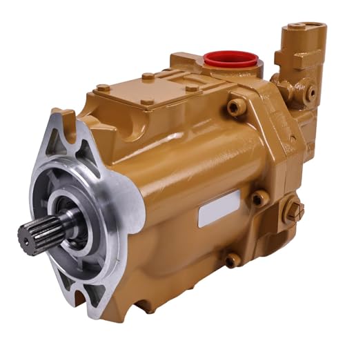 Image of HOLDWELL Hydraulic Pump 4T-6895 4T6895 Compatible with Caterpillar CAT Backhoe Loader 416 428 Perkins Engine T4.236