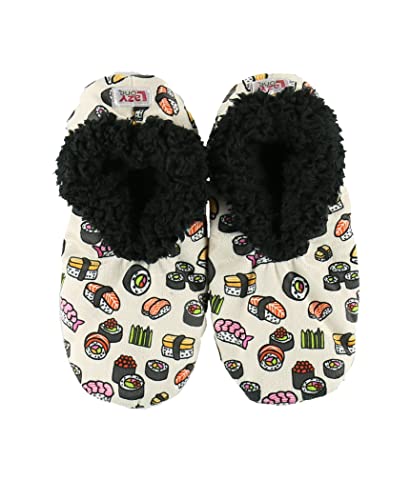 Image of Lazy One Fuzzy Feet Slippers for Women, Cute Fleece-Lined House Slippers, Cute Slipper Socks