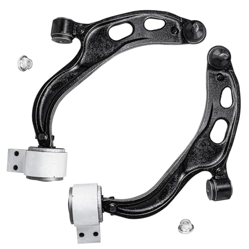 Image of Detroit Axle - 8pc Front End Kit for Ford 2010-2012 Flex Lincoln MKS MKT | 2 Lower Control Arms with Ball Joints 4 Outer Inner Tie Rods 2 Sway Bar End Links 2011 Replacement